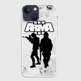 Чехол для iPhone 13 mini с принтом Arma   Арма,Tactical Simulator в Новосибирске,  |  | arma | arma tactics | army | machine | soldiers | tactical | war | автоматы | арма | армия | военный симулятор | война | оружие | симулятор | солдаты | стрелялки | тактические