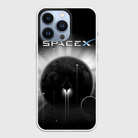 Чехол для iPhone 13 Pro с принтом Space X в Новосибирске,  |  | american | company | space technology | space x | suborbital flights | американская | затмение солнца | компания | космос | логотип | планеты | производитель космической техники | суборбитальные полеты | шаттлы летят | эмблема