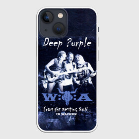 Чехол для iPhone 13 mini с принтом From The Setting Sun... (In Wacken)   Deep Purple в Новосибирске,  |  | deep purple | альбом | гловер | группа | дееп | деп | ди | дип перпл | диперпл | дипперпл | иэн гиллан | иэн пэйс | лого | логотип | метал | морс | пепл | прогрессивный | психоделический | рок | символ | хард