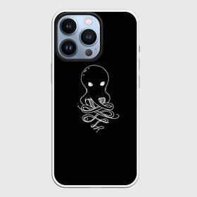 Чехол для iPhone 13 Pro с принтом Small Octopus в Новосибирске,  |  | draw | drawing | octopus | карандаш | милашка | море | морские обитатели | октопус | осьминог | осьминожка | рисунок | рисунок карандашом | рыба