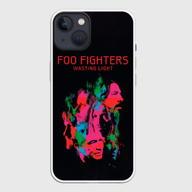 Чехол для iPhone 13 с принтом Wasting Light   Foo Fighters в Новосибирске,  |  | ff | foo fighters | альтернативный | группа | дэйв грол | крис шифлетт | метал | музыка | надпись | нэйт мендел | постгранж | пэт смир | рок | тейлор хокинс | фу файтерс | фф | хард | хардрок