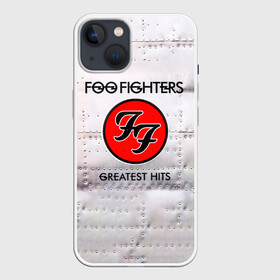 Чехол для iPhone 13 с принтом Greatest Hits   Foo Fighters в Новосибирске,  |  | ff | foo fighters | альбом | альтернативный | группа | дэйв грол | крис шифлетт | метал | металлический | музыка | надпист | нэйт мендел | постгранж | пэт смир | рок | стальной | тейлор хокинс | фу файтерс | фф