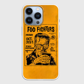 Чехол для iPhone 13 Pro с принтом THE RETURN OF THE... FOO FIGHTERS в Новосибирске,  |  | Тематика изображения на принте: ff | foo fighters | альтернативный | группа | дэйв грол | крис шифлетт | метал | музыка | надпись | нэйт мендел | постгранж | пэт смир | рок | тейлор хокинс | фу файтерс | фф | хард | хардрок