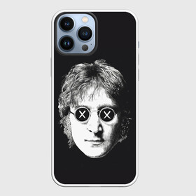 Чехол для iPhone 13 Pro Max с принтом Ленон в очках в Новосибирске,  |  | alternative | beatles | music | rock | альтернатива | битлс | битлы | джон леннон | джордж харрисон | музыка | пол маккартни | ринго старр | рок