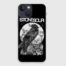 Чехол для iPhone 13 mini с принтом StoneSour в Новосибирске,  |  | alternative | metall | music | rock | stone sour | альтернатива | джеймс рут | джонни чоу | джош рэнд | джоэл экман | кори тейлор | кристиан мартуччи | металл | музыка | рой майорга | рок | стон соур