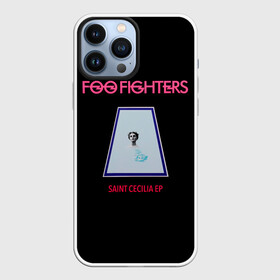 Чехол для iPhone 13 Pro Max с принтом Saint Cecilia   Foo Fighters в Новосибирске,  |  | ff | foo fighters | альтернативный | группа | дэйв грол | крис шифлетт | метал | музыка | надпись | нэйт мендел | постгранж | пэт смир | рок | тейлор хокинс | фу файтерс | фф | хард | хардрок
