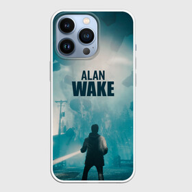 Чехол для iPhone 13 Pro с принтом Алан Уэйк арт в Новосибирске,  |  | action | adventure | alan | entertainment | game | horror | remedy | survival | wake | алан | брайт | игра | лес | ночь | триллер | уэйк | фоллс | фонарик | хоррор | экшн