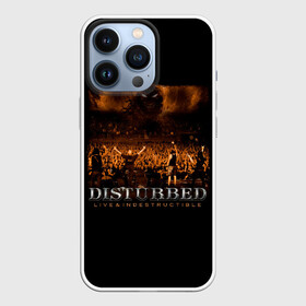 Чехол для iPhone 13 Pro с принтом Live  Indestructible в Новосибирске,  |  | disturbed | альтернативный | встревоженные | группа | джон мойер | дистербд | дистербед | дэвид дрейман | дэн дониган | майк венгрен | метал | ню | нюметал | рок | хеви | хевиметал