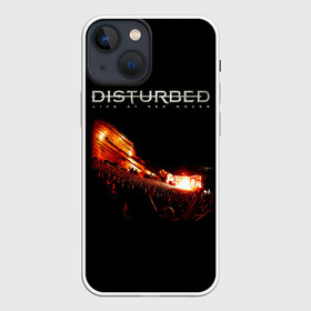 Чехол для iPhone 13 mini с принтом Live at Red Rocks   Disturbed в Новосибирске,  |  | disturbed | альтернативный | встревоженные | группа | джон мойер | дистербд | дистербед | дэвид дрейман | дэн дониган | майк венгрен | метал | ню | нюметал | рок | хеви | хевиметал
