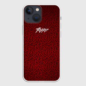 Чехол для iPhone 13 mini с принтом Chili Pepper в Новосибирске,  |  | chili | chili pepper | hot pepper | pepper | red chili pepper | red pepper | красный перец | острый перец | перец | перец чили | перчик | чили