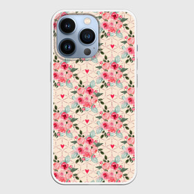 Чехол для iPhone 13 Pro с принтом полевые цветочки в Новосибирске,  |  | весна | девушкам | лето | розы | цветочки | цветы
