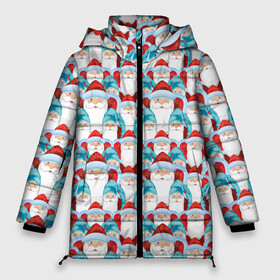 Женская зимняя куртка Oversize с принтом Дедушки Морозы в Новосибирске, верх — 100% полиэстер; подкладка — 100% полиэстер; утеплитель — 100% полиэстер | длина ниже бедра, силуэт Оверсайз. Есть воротник-стойка, отстегивающийся капюшон и ветрозащитная планка. 

Боковые карманы с листочкой на кнопках и внутренний карман на молнии | christmas | merry christmas | santa claus | дед мороз | ёлка | зима | мороз | новый год | подарок | праздник | рождество | с новым годом | сантаклаус | снегурочка | снежинки