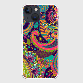 Чехол для iPhone 13 mini с принтом Яркий красочный узор в Новосибирске,  |  | bright | colorful | pattern | красочные | узор | яркие