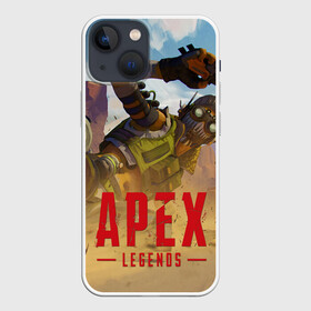 Чехол для iPhone 13 mini с принтом Октейн в деле в Новосибирске,  |  | apex | apex legends | battle royal | game | games | батл роял | игра | игры | орех