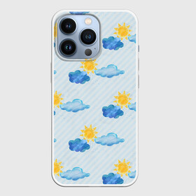 Чехол для iPhone 13 Pro с принтом Осень   тучки в Новосибирске,  |  | дождик | дождь | небо | осеннее небо | осень | пасмурно | погода | тучки