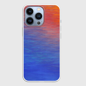 Чехол для iPhone 13 Pro с принтом Закат в море в Новосибирске,  |  | блеск | блик | вода | градиент | жидкость | закат | звезда | космос | море | океан | отблеск | отражение | планета | рассвет | свет | солнце