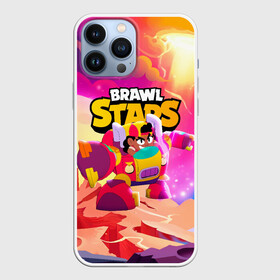 Чехол для iPhone 13 Pro Max с принтом Опасная Meg Brawl Stars в Новосибирске,  |  | Тематика изображения на принте: brawl | brawl stars | brawlstars | mec | meg | бравл | бравлстарс | мег | мек | мэг | мэк