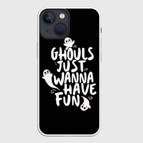 Чехол для iPhone 13 mini с принтом Монстры просто хотят веселья в Новосибирске,  |  | ghost | ghouls | halloween | monster | monsters | mystic | гули | мистика | монстры | призраки | упыри | упырь | хэллоуин | чудовища