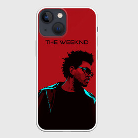 Чехол для iPhone 13 mini с принтом The red weekend в Новосибирске,  |  | hip hop | rap | rep | the weekend | зэ викенд | зэ уикенд | исполнители | исполнитель | музыка | реп | эйбел тесфайу