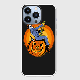 Чехол для iPhone 13 Pro с принтом Тыква шар. Майкл в Новосибирске,  |  | ball | halloween | jack | killer | knife | lamp | michael | myers | mystic | pumpkin | джека | лампа | майерс | майкл | мистика | нож | светильник | тыква | хэллоуин | шар