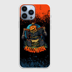 Чехол для iPhone 13 Pro Max с принтом ПУГАЛО ИЗ ТЫКВЫ | HALLOWEEN в Новосибирске,  |  | halloween | haloween | pumpkin | scarecrow | огородное пугало | пугало | страшила | тыква | хеллоин | хеллоуин | хелоин | хелоуин | хэллоин | хэллоуин | хэлоин | хэлоуин | чучело