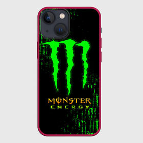 Чехол для iPhone 13 mini с принтом MONSTER ENERGY NEON | МОНСТЕР НЕОН в Новосибирске,  |  | monster | monster energy | монстер | монстер енерджи | монстер енэрджи | монстер энерджи | неон | энергетик | энергетический напиток