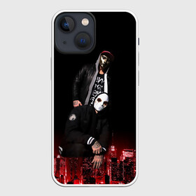 Чехол для iPhone 13 mini с принтом J Dog and Danny Hollywood Undead в Новосибирске,  |  | daniel murillo | daniel rose murillo | danny | hollywood undead | hu | jdog | jorel decker | андед | голивуд | голливуд | голливудская нежить | гу | даниэль мурильо | денни | джи дог | джидог | джорел деккер | золотая маска | маска с долл |