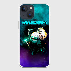 Чехол для iPhone 13 mini с принтом Стив в космосе   Майнкрафт в Новосибирске,  |  | craft | mine | minecraft | steve | блоки | борец с монстрами | всемогущий | выживальщик | добывать | компьютерная игра | крафт | кубики | майн | майнкрафт | манкрафт | мастер | ремесло | скин | стив | строитель