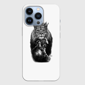 Чехол для iPhone 13 Pro с принтом Лев Король в Новосибирске,  |  | animals | вмиреживотных | животные | животныймир | звери | зверь | король | лев | питомец | природа