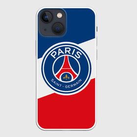 Чехол для iPhone 13 mini с принтом Paris Saint Germain FC в Новосибирске,  |  | emblem | flag | football club | france | paris | paris saint germain | psg | пари сен жермен | париж | псж | флаг | франция | футбольный клуб | эмблема
