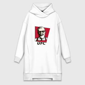 Платье-худи хлопок с принтом UFC  KFC в Новосибирске,  |  | kfc | mcgregor | ufc | бои без правил | бокс | борьба | прикол