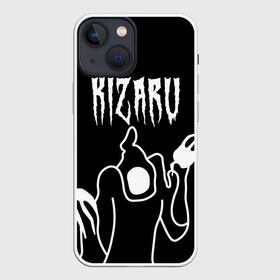 Чехол для iPhone 13 mini с принтом KIZARU (БЕЛЫЙ ПРИЗРАК) в Новосибирске,  |  | Тематика изображения на принте: ghost | kizaru | rap | trakizarubtf | кизару | кизяка | призрак | реп