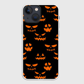 Чехол для iPhone 13 mini с принтом SMILE HALLOWEEN в Новосибирске,  |  | halloween | halloween smile | haloween | smile | рожицы | страшные улыбки | улыбки | хеллоин | хеллоуин | хелоин | хелоуин | хэллоин | хэллоуин | хэлоин | хэлоуин