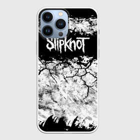 Чехол для iPhone 13 Pro Max с принтом Надпись Слипкнот Рок Группа ЧБ | Slipknot в Новосибирске,  |  | Тематика изображения на принте: grunge | logo | metal | music | rock | slipknot | брызги | гранж | группа | капли | козел | краски | логотип | металл | музыка | надпись | полосы | потертости | рок | слипкнот | точки | трещины | узор | цифры