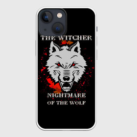 Чехол для iPhone 13 mini с принтом Ведьмак: Кошмар волка в Новосибирске,  |  | geralt | nightmare of the wolf | the witcher | vesemir | witcher | wolf | ведьмак | весемир | волк | геральт