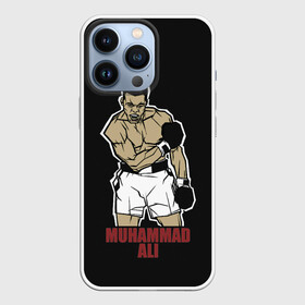 Чехол для iPhone 13 Pro с принтом Мухаммед арт в Новосибирске,  |  | box | muhammad ali | sport | sports | sportsmen | бокс | легенда | мухаммад али | мухаммед али | спорт | спортсмен