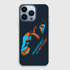 Чехол для iPhone 13 Pro с принтом Нет невозможного в Новосибирске,  |  | box | muhammad ali | sport | sports | sportsmen | бокс | легенда | мухаммад али | мухаммед али | спорт | спортсмен