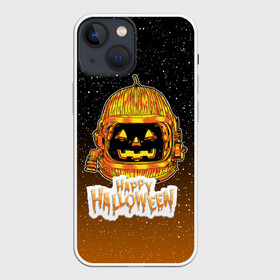 Чехол для iPhone 13 mini с принтом ТЫКВА КОСМОНАВТ | SPACE HALLOWEEN в Новосибирске,  |  | halloween | haloween | space halloween | тыква космонавт | хеллоин | хеллоуин | хелоин | хелоуин | хэллоин | хэллоуин | хэлоин | хэлоуин