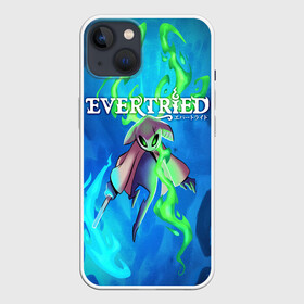 Чехол для iPhone 13 с принтом EVERTRIED РОЛЕВАЯ ИГРА в Новосибирске,  |  | evertried | fantasy | game | indie | roguelike | башня | вечный путь | игра | инди | маяк | рогалик | роуг лайк | фентези