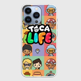 Чехол для iPhone 13 Pro с принтом TOCA BOCA LIFE ПЕРСОНАЖИ в Новосибирске,  |  | digital toys | gamer | games | helicopter taxi | pets | toca boca | toca hair salon | toca kitchen | toca life | toca life city | toca life worl | toca tea party | video games | игры