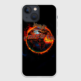 Чехол для iPhone 13 mini с принтом A Touch of Evil: Live   Judas Priest в Новосибирске,  |  | judas priest | альбом | гленн типтон | джудас прист | йен хилл | ричи фолкнер | роб хэлфорд | рок группа | скотт трэвис | хэвиметалгруппа