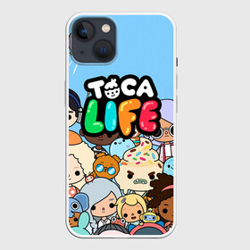 Чехол для iPhone 13 с принтом TOCA BOCA ТВОЯ ИСТОРИЯ   STORIES в Новосибирске,  |  | digital toys | gamer | games | helicopter taxi | pets | toca boca | toca hair salon | toca kitchen | toca life | toca life city | toca life worl | toca tea party | video games | игры