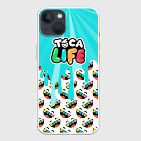 Чехол для iPhone 13 с принтом TOGA LIFE в Новосибирске,  |  | game | toca life world | toga life | жизнь тоги | игра | тока | тока жизнь