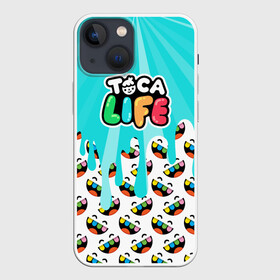 Чехол для iPhone 13 mini с принтом TOGA LIFE в Новосибирске,  |  | game | toca life world | toga life | жизнь тоги | игра | тока | тока жизнь