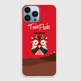 Чехол для iPhone 13 Pro Max с принтом FIRE WALK WITH ME Twin Peaks в Новосибирске,  |  | twin peaks | агент купер | девид линч | ретро | сериал | сова | твин пикс | телесериал | фильм