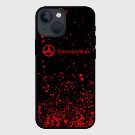 Чехол для iPhone 13 mini с принтом мерседес 115 в Новосибирске,  |  | custom box | custombox | mercedes benz | w115 mercedes | дубровский синдикат | жекич | жиз | кастом | кастом бокс | кастомбокс | мастерская синдиката | мерин | мерс | мерседес 115 | моргенштерн | нашли авто | новый мерин