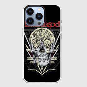 Чехол для iPhone 13 Pro с принтом Lamb of God, Legion: XX в Новосибирске,  |  | death metal | lamb of god | legion xx | metal | группы | дэт метал | метал