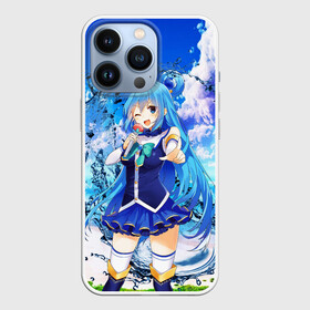 Чехол для iPhone 13 Pro с принтом AquаKaraoke в Новосибирске,  |  | anime | aqua | beach | girl | god | konosuba | manga | water | witch | аква | аниме | богиня | ведьма | ведьмы | вода | девочка | манга | пляж | прекрасный мир