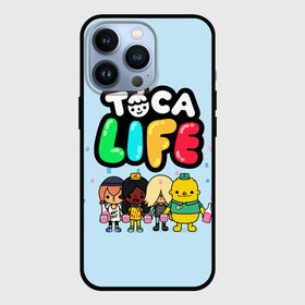 Чехол для iPhone 13 Pro с принтом Toca Boca | Тока бока праздник в Новосибирске,  |  | toca boca | детская игра | игра | лого | логотип | персонажи | прикоснуться ко рту | тока бока