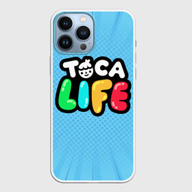 Чехол для iPhone 13 Pro Max с принтом Toca Boca logo | Тока Бока логотип в Новосибирске,  |  | toca boca | детская игра | игра | лого | логотип | персонажи | прикоснуться ко рту | тока бока